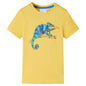 JUNG Vida Kinder-Kurzarmshirt Helles Ocker 116