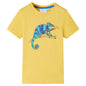 JUNG Vida Kinder-Kurzarmshirt Helles Ocker 140