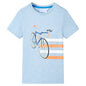 JUNG Vida Kinder-T-Shirt Hellblau Melange 128
