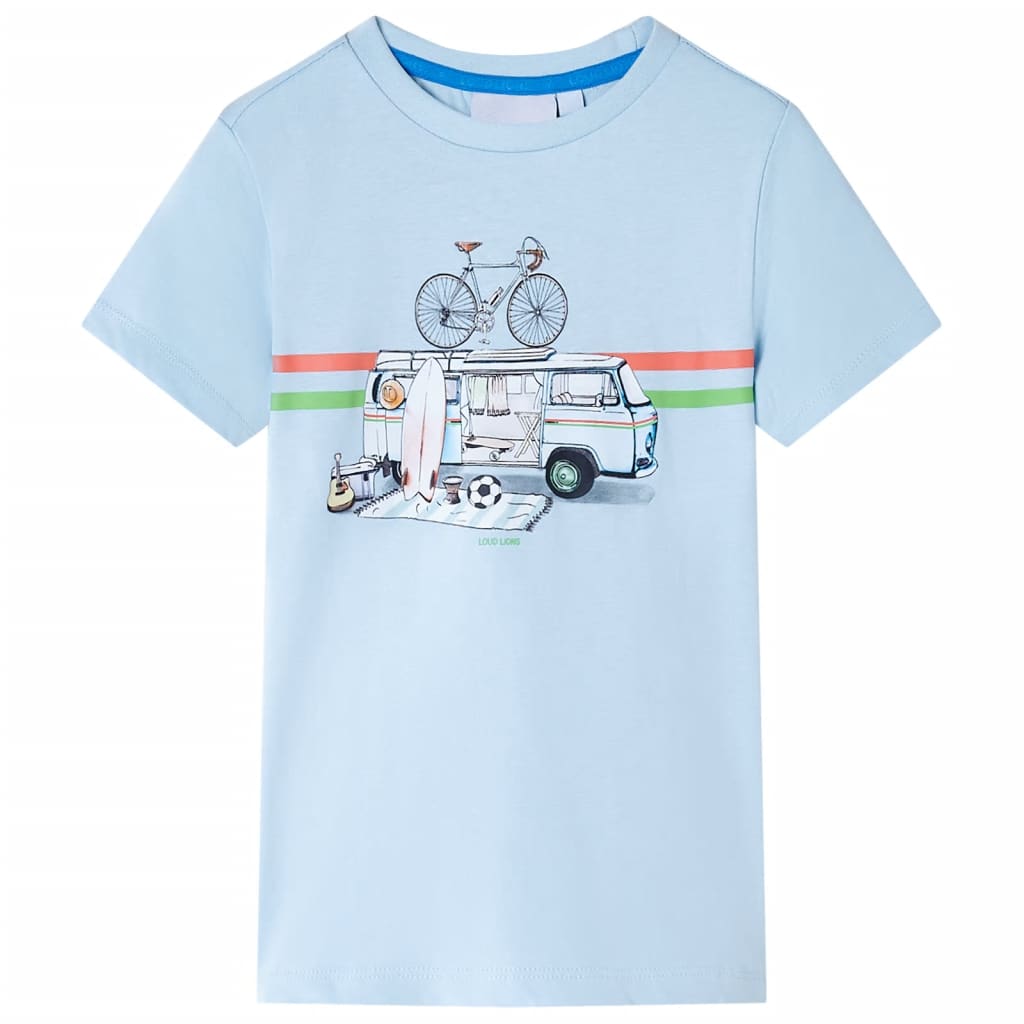 JUNG Vida Kinder-T-Shirt Hellblau 116
