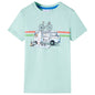 JUNG Vida Kinder-T-Shirt Helles Minzgrün 116