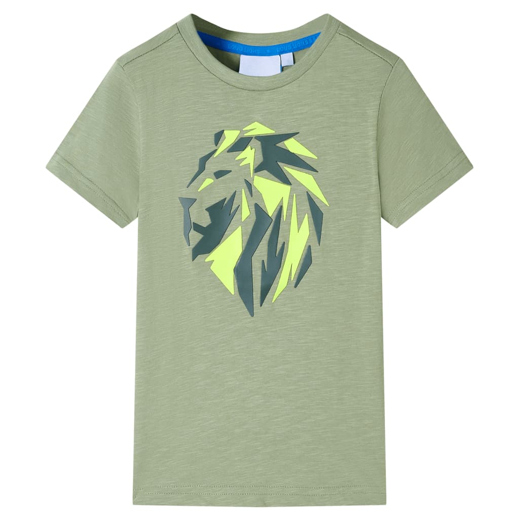 JUNG Vida Kinder-T-Shirt Helles Khaki 116