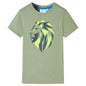JUNG Vida Kinder-T-Shirt Helles Khaki 128