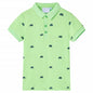 JUNG Vida Kinder-Poloshirt Neongrün 116