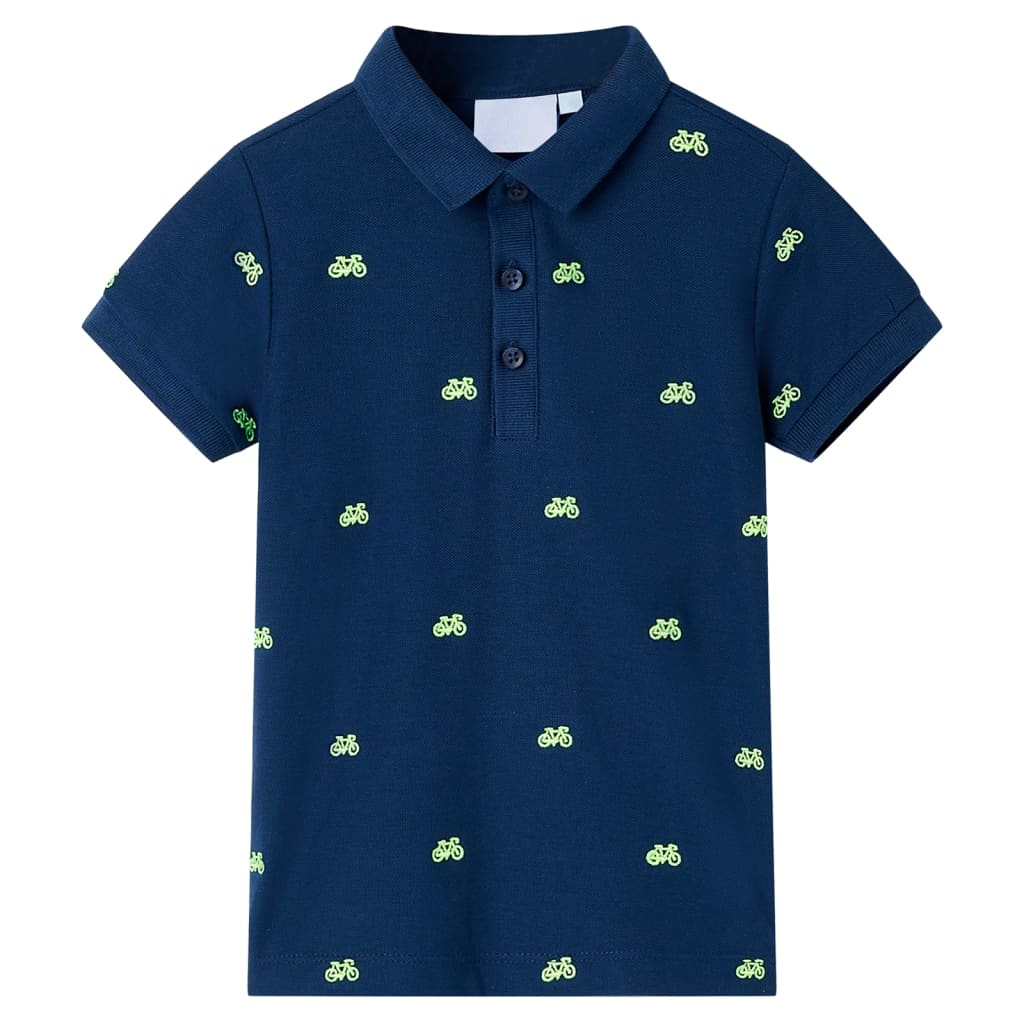 JUNG Vida Kinder-Poloshirt Marineblau 92
