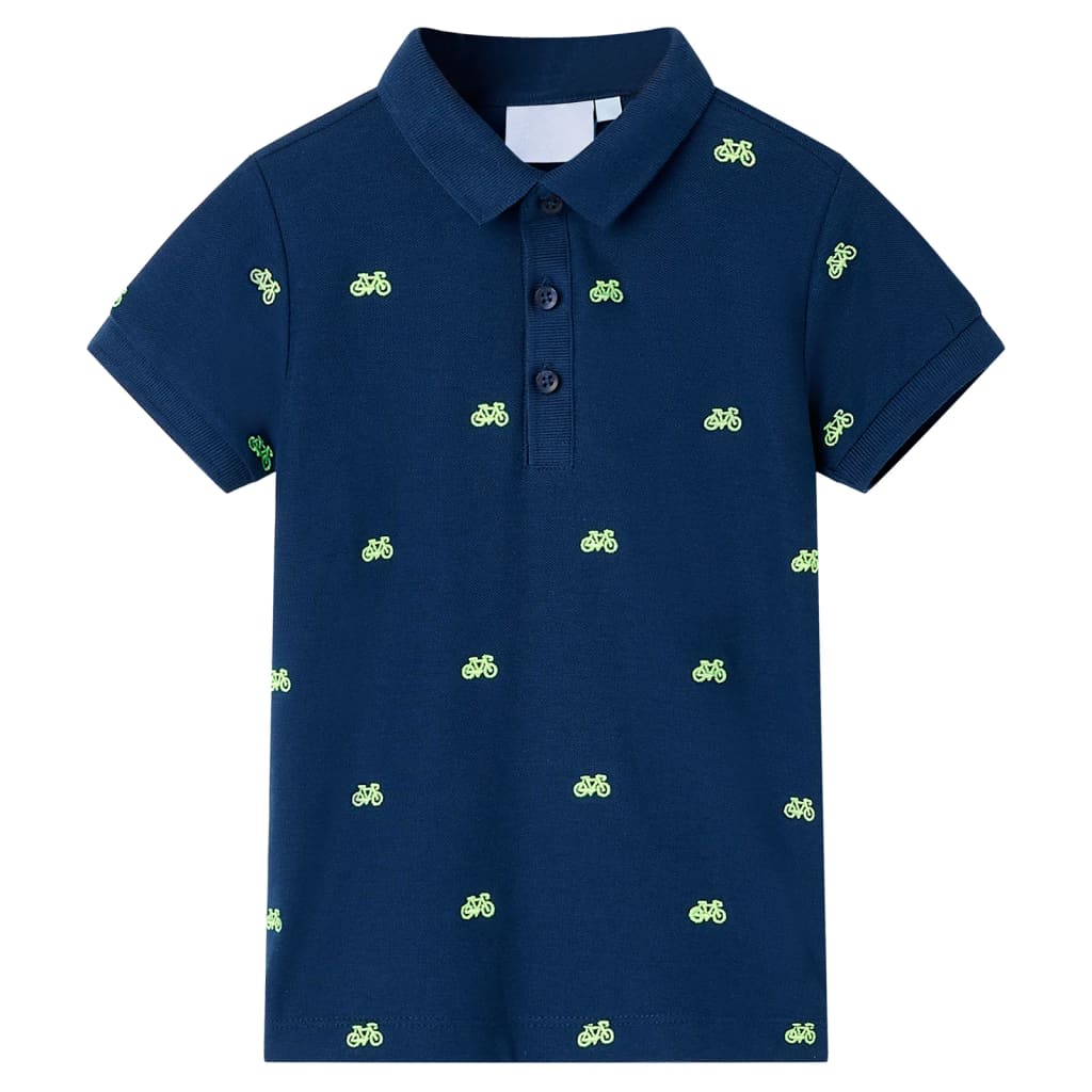 JUNG Vida Kinder-Poloshirt Marineblau 128
