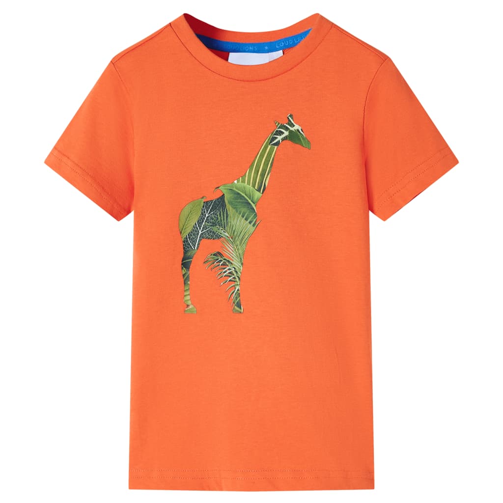 JUNG Vida Kinder-T-Shirt Hellorange 104