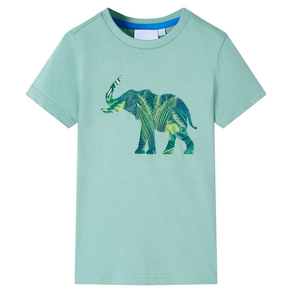 JUNG Vida Kinder-T-Shirt Helles Khaki 128