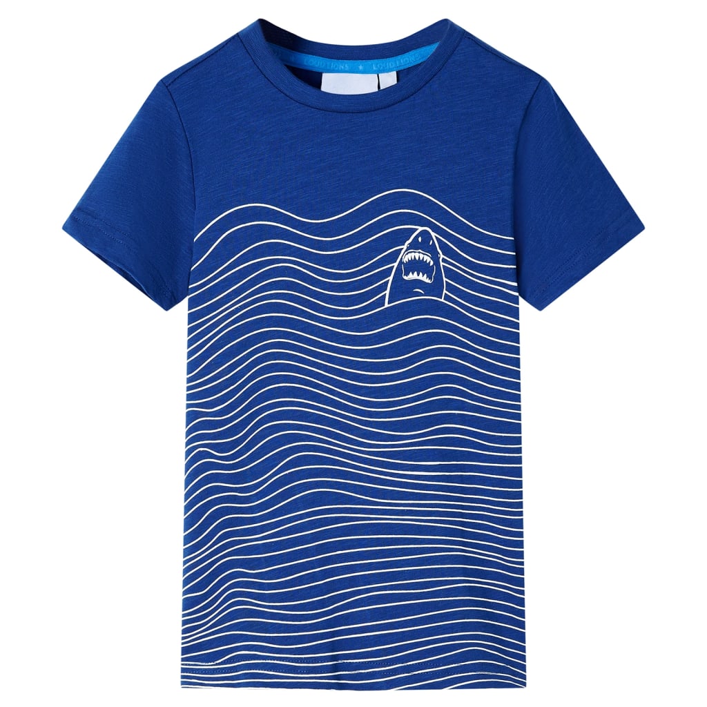 JUNG Vida Kinder-T-Shirt Dunkelblau 140