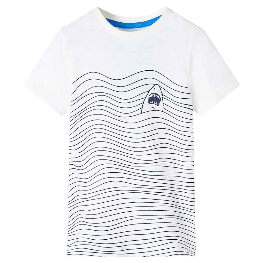 JUNG Vida Kinder-T-Shirt Ecru 140