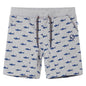 JUNG Vida Kindershorts mit Kordelzug Hellkhaki Melange 116