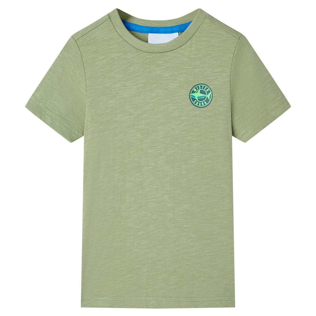 JUNG Vida Kinder-T-Shirt Helles Khaki 128