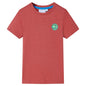 JUNG Vida Kinder-T-Shirt Paprikarot 140