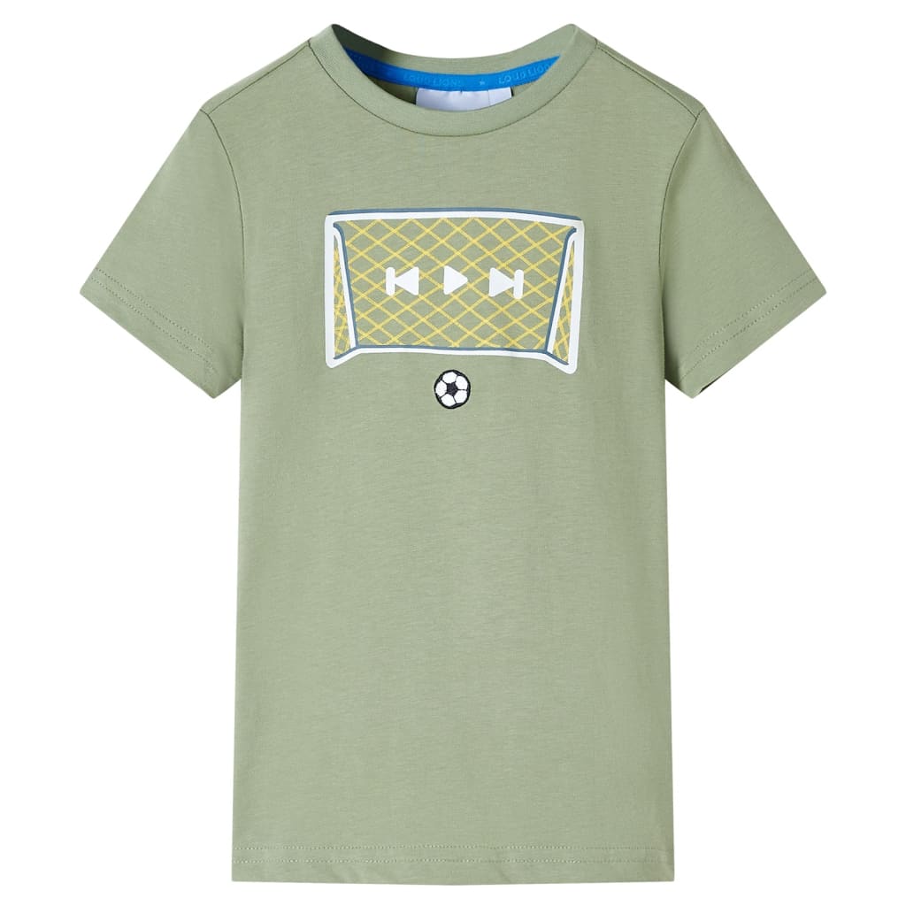 JUNG Vida Kinder-T-Shirt Helles Khaki 140