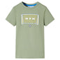 JUNG Vida Kinder-T-Shirt Helles Khaki 140