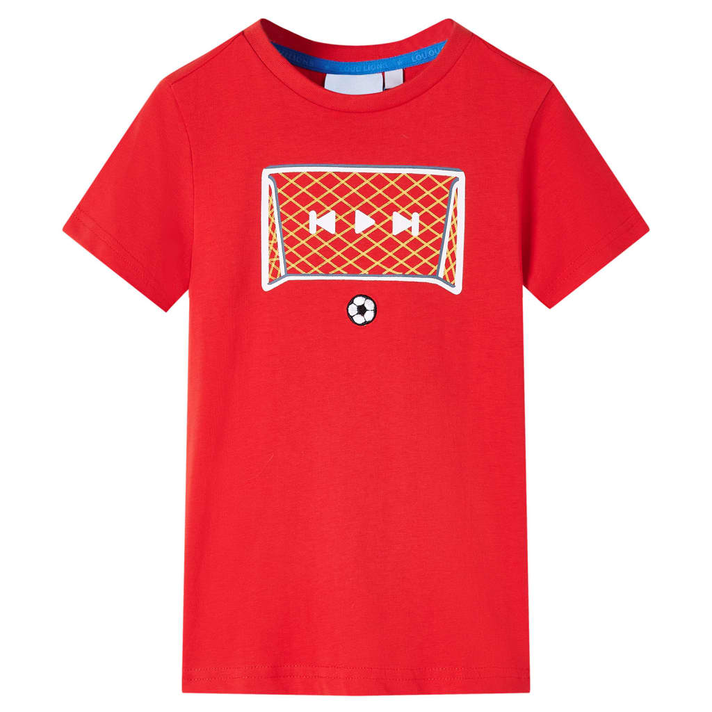 JUNG Vida Kinder-T-Shirt Rot 128