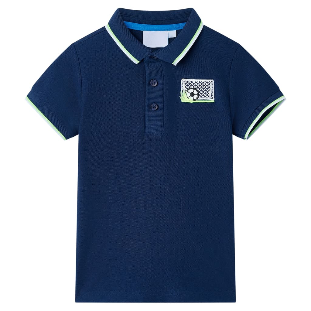 JUNG Vida Kinder-Poloshirt Marineblau 116