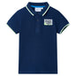 JUNG Vida Kinder-Poloshirt Marineblau 128