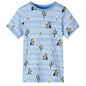 JUNG Vida Kinder-T-Shirt Blaumischung 140