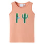 JUNG Vida Kinder-Tanktop Hellorange 128