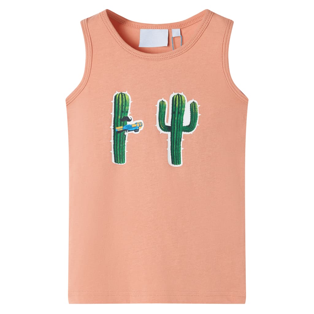 JUNG Vida Kinder-Tanktop Hellorange 140