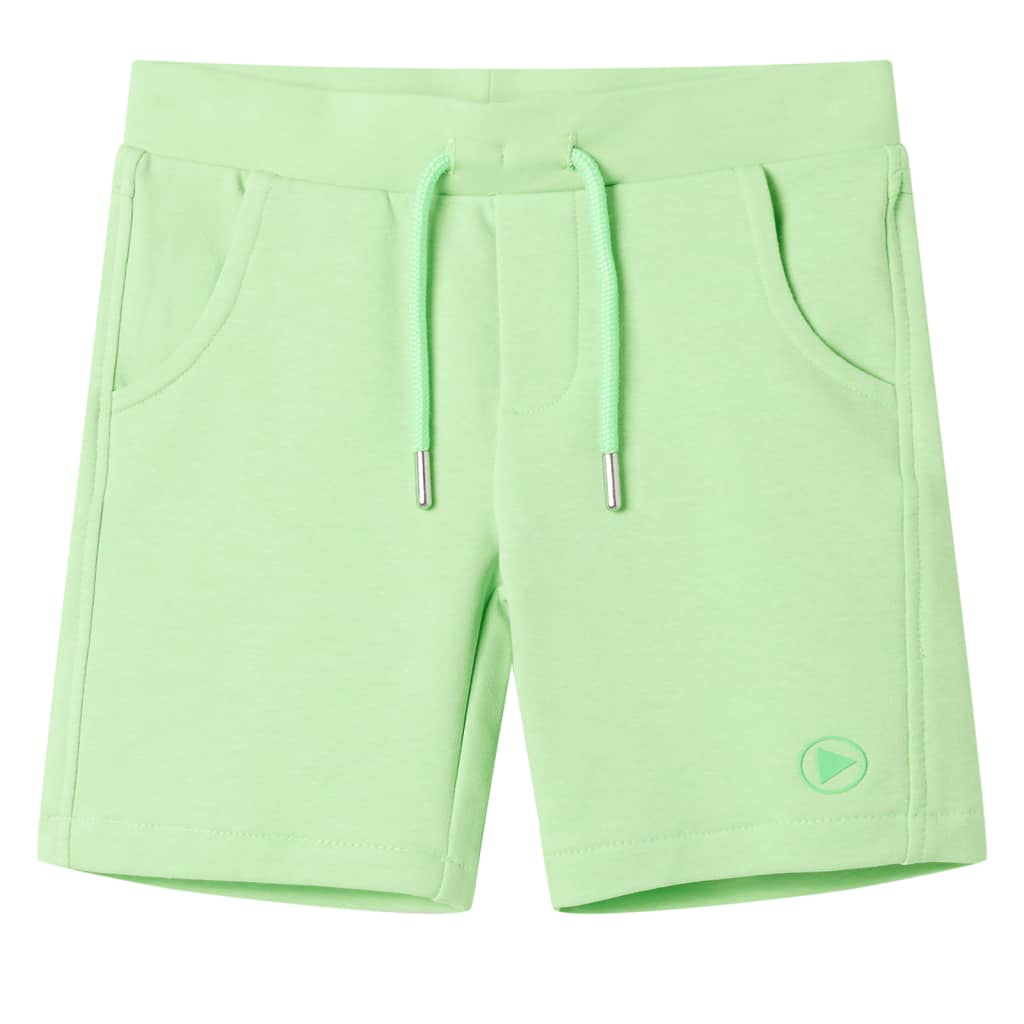 JUNG Vida Kindershorts Fluo-Grün 128