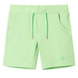 JUNG Vida Kindershorts Fluo-Grün 128