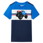 JUNG Vida Kinder-T-Shirt Blau und Marineblau 104
