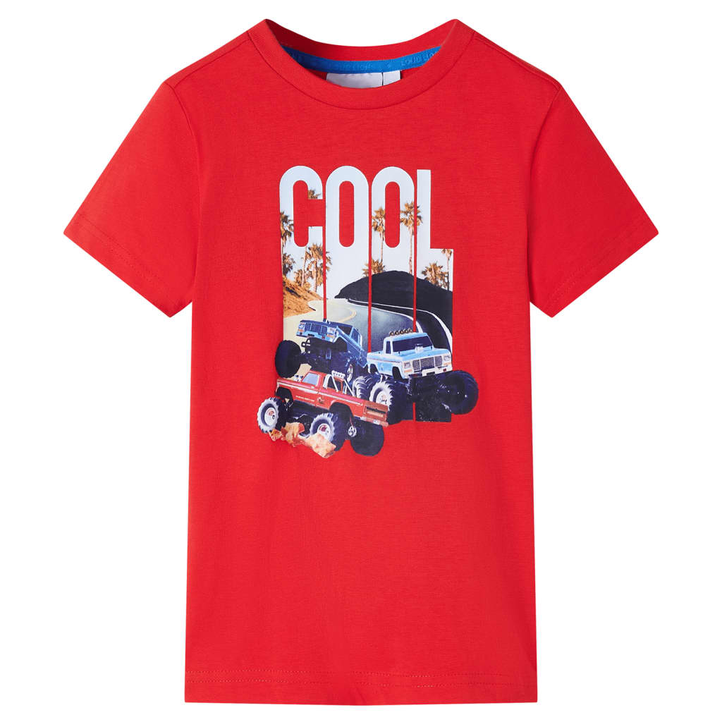 JUNG Vida Kinder-T-Shirt Rot 140