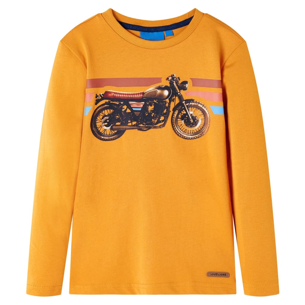 JUNG Vida Kinder-Langarmshirt Ocker 116