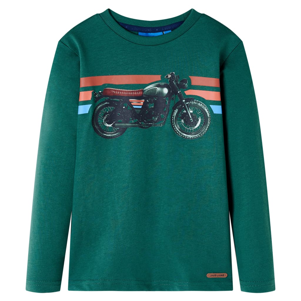 JUNG Vida Kinder-Langarmshirt Grün 104