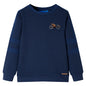 JUNG Vida Kinder-Sweatshirt Marineblau Melange 104