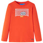 JUNG Vida Kinder-Langarmshirt Hellorange 128