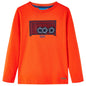 JUNG Vida Kinder-Langarmshirt Hellorange 104