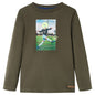 JUNG Vida Kinder-Langarmshirt Khaki 128