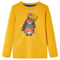 JUNG Vida Kinder-Langarmshirt Ocker 140