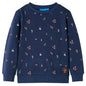 JUNG Vida Kinder-Sweatshirt Marineblau Melange 128