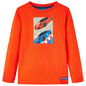 JUNG Vida Kinder-Langarmshirt Hellorange 128