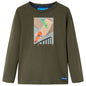 JUNG Vida Kinder-Langarmshirt Khaki 116