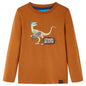JUNG Vida Kinder-Langarmshirt Cognac 104
