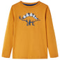 JUNG Vida Kinder-Langarmshirt Dunkles Ocker 128