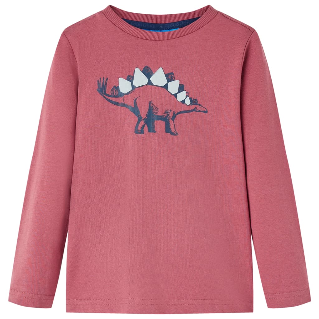 JUNG Vida Kinder-Langarmshirt Dunkelrot 128