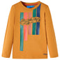 JUNG Vida Kinder-Langarmshirt Dunkles Ocker 116