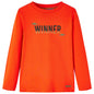 JUNG Vida Kinder-Langarmshirt Hellorange 116