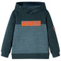 JUNG Vida Kinder-Kapuzenpullover Dunkelgrün 128