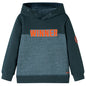 JUNG Vida Kinder-Kapuzenpullover Dunkelgrün 140