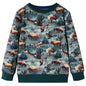 JUNG Vida Kinder-Sweatshirt Dunkelgrün 128