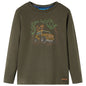 JUNG Vida Kinder-Langarmshirt Khaki 92