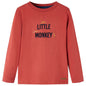 JUNG Vida Kinder-Langarmshirt Dunkelrot 128