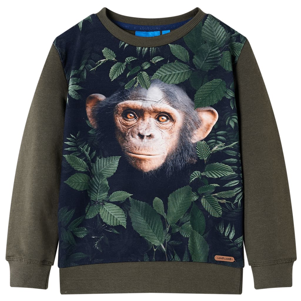 JUNG Vida Kinder-Sweatshirt Khaki 116